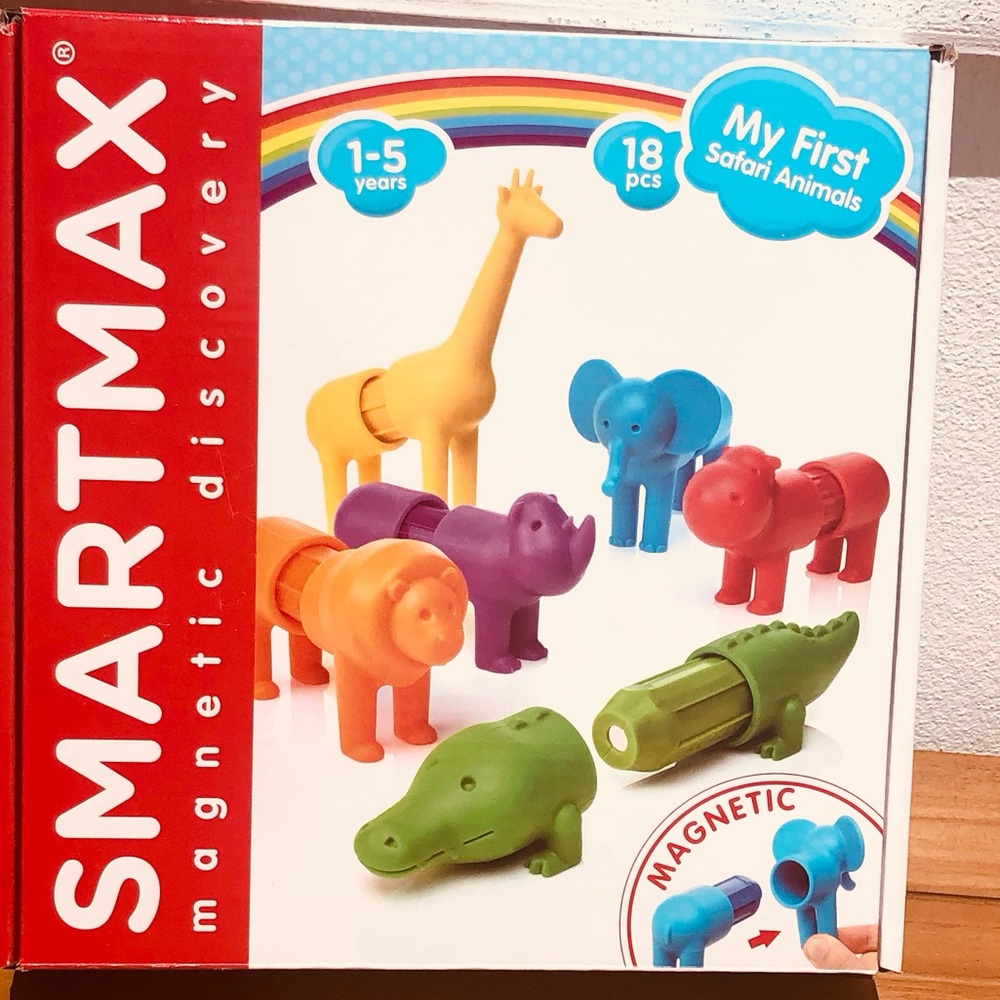 New My First Safari Animals - Magnetic Animal Set
